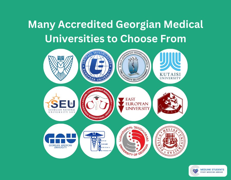 Many Accredited Georgian Medical Universities to Choose From