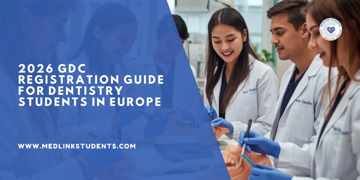 2026 GDC Registration Guide for Dentistry Students in Europe